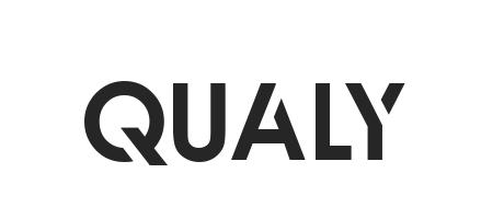 A font called Qualy, with an industrial vibes.